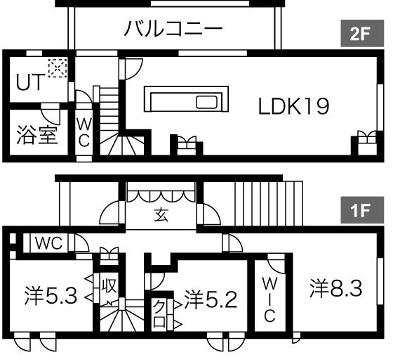 MaisonClarity野並Ｃの間取り