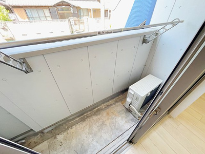 【バルコニー】 | クレフラスト大同 B棟【名古屋市賃貸・駅徒歩5分以内】