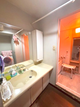 マイキャッスル吹上の独立洗面台