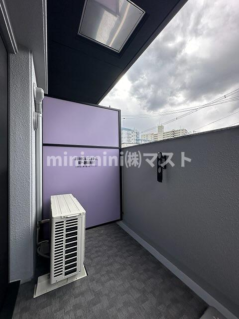 ファーストフィオーレ大阪城イーストのバルコニー