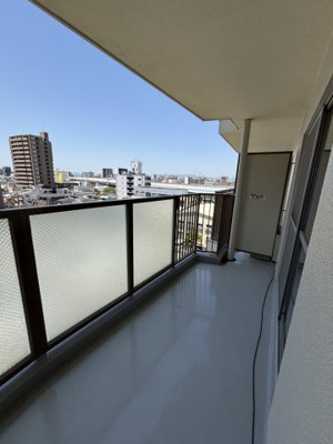 【バルコニー】 | クローバーハイツ森小路１号棟