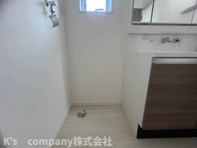 茅ヶ崎市柳島２丁目　新築戸建　2号棟のランドリースペース|洗濯機置き場♪