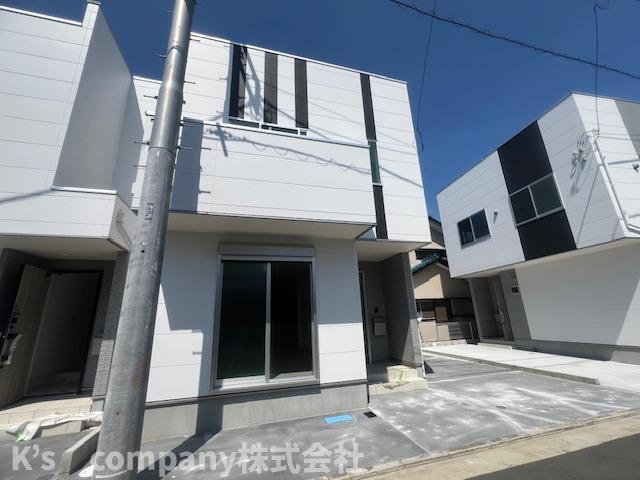 茅ヶ崎市柳島２丁目　新築戸建　2号棟の外観|建物完成致しました◇◇