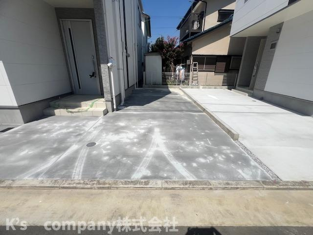 茅ヶ崎市柳島２丁目　新築戸建　2号棟の駐車場|カースペース1台可能◇◇