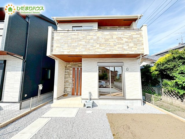 本庄市東台1丁目　新築一戸建て　ブルーミングガーデン　02の外観|本庄駅徒歩9分！
通勤・通学に便利な立地(*^^*)
