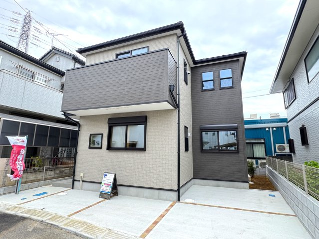 柏市篠籠田新築戸建（第４篠籠田）の外観|完成済み内覧可能です！！