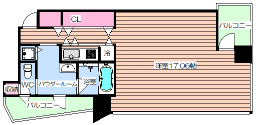 【間取り】 | ザ・タワー大阪レジデンス