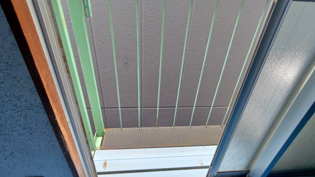 川畑ハイツのバルコニー