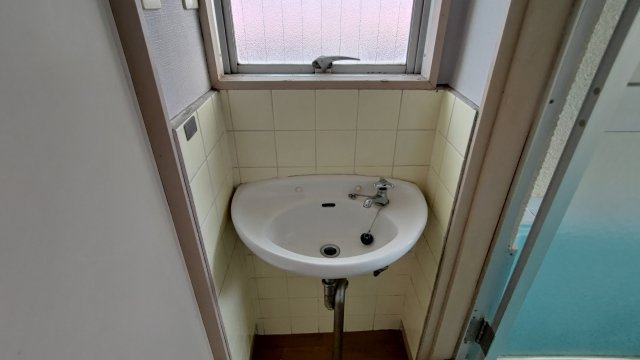 川畑ハイツの洗面所