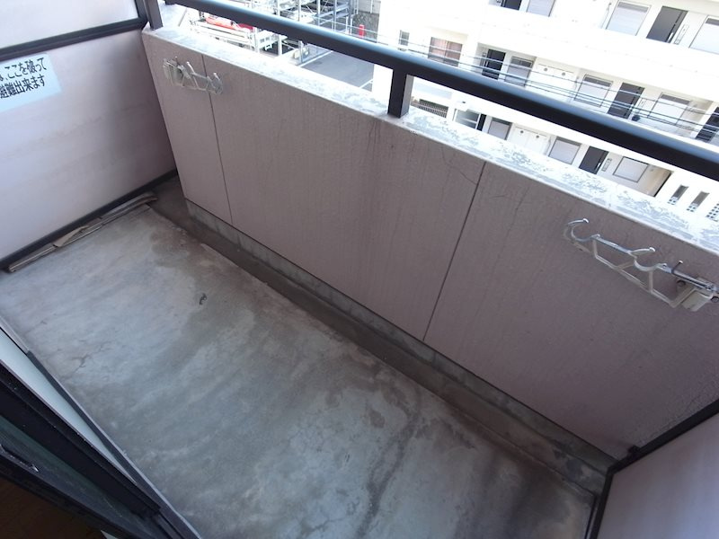 リヴェールメイ垂水のバルコニー