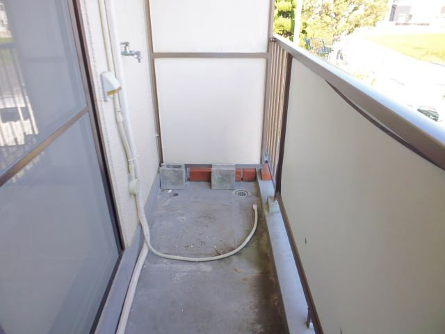 シャンポール藤井のバルコニー