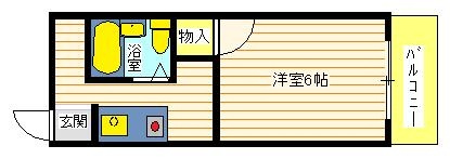 シャンポール藤井の間取り
