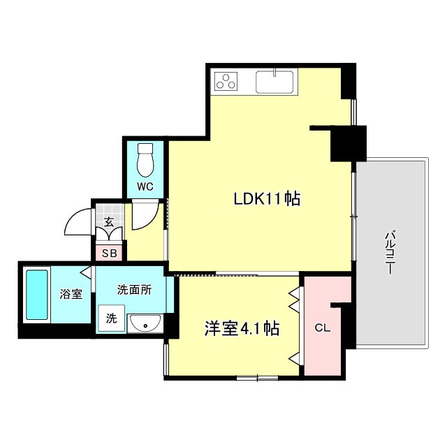 Perfect　Life夕陽ヶ丘の間取り