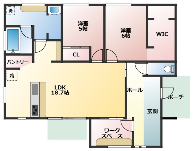 【間取り】 | 菊池郡菊陽町大字原水