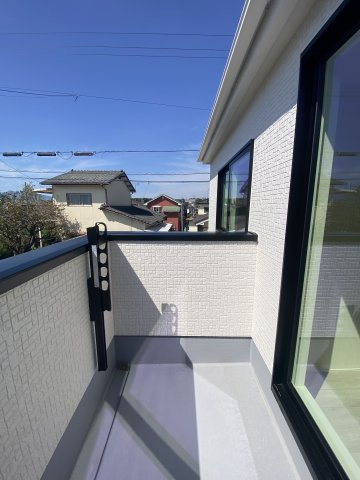 【バルコニー】 | リナージュ合志市須屋24-1期　1号棟