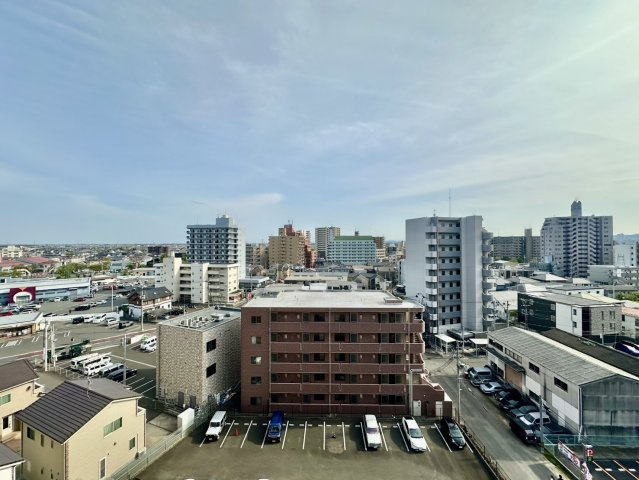 朝日プラザ大和町の展望