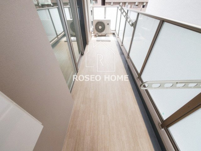 MBCレジデンスのバルコニー