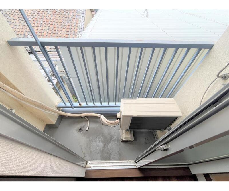 武田ビルのバルコニー