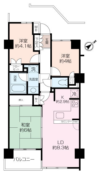 戸塚西パーク・ホームズ参番館の画像