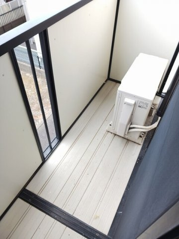 プラトーＡのバルコニー|広々としたバルコニーです