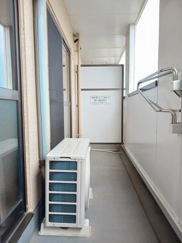 パルテールＢのバルコニー|お洗濯にも便利なバルコニー付き