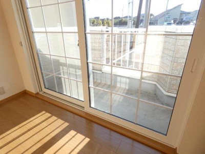 【バルコニー】 | デルソーレＡ | お洗濯にも便利なバルコニー付き