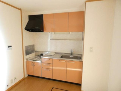 【キッチン】 | デルソーレＡ | コンパクトなキッチンで掃除もラクラク