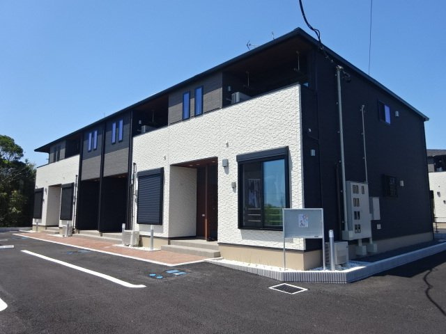 アンソレイユ壱番館　Ⅱの外観|外観は落ち着いています