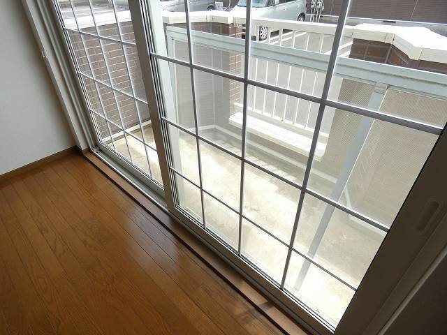 ピュアハウスⅠのバルコニー|陽当たり良好なバルコニーです