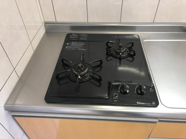 高尾崎 NEW TOWN　La・Ｔｅｒｒｅ Eのキッチン|ガスコンロ