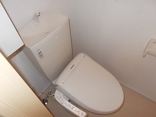 ミッド　ヴィラⅡのトイレ|コンパクトで使いやすいトイレです
