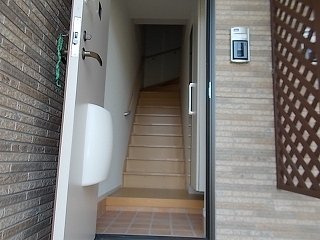 ミッド　ヴィラⅡの玄関|ゆったりとした玄関です