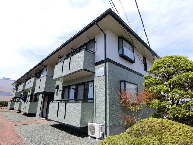 【外観】 | スプリングガーデンＢ | ２階建てのアパートです。