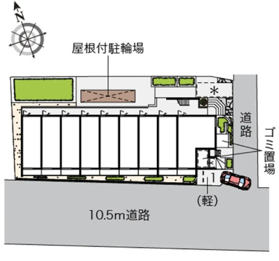 【区画図】 | ヴィアロ谷原レジデンス