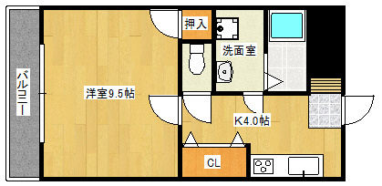 K’s Townの間取り