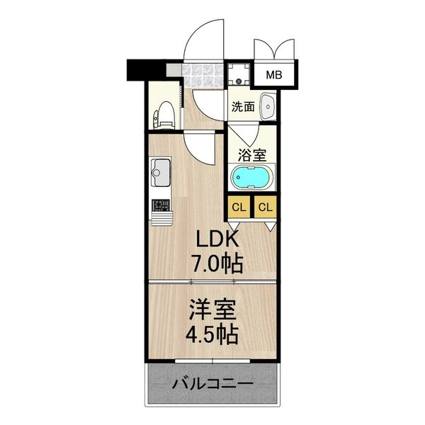 プレジオ西宮の間取り