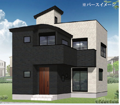 【外観パース】 | 座間市相模が丘2丁目　新築戸建て　全１棟【仲介手数料無料】