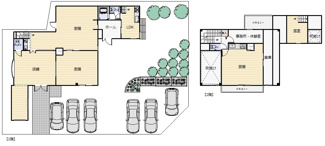 【間取り】 | 宇治市琵琶台1丁目　店舗・事務所