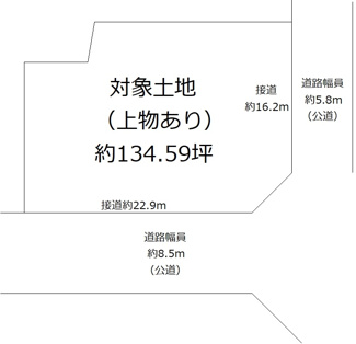 【土地図】 | 宇治市琵琶台1丁目　売土地　建築条件無し