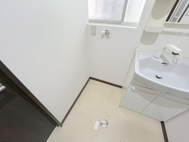 俵口町戸建ての洗面所