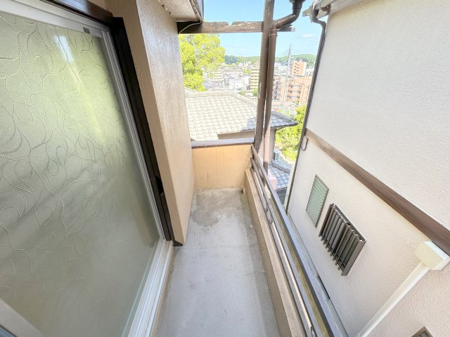 俵口町戸建てのバルコニー