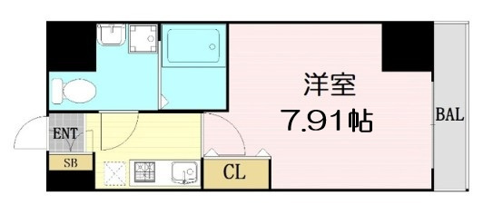 【間取り】 | ウインズコート西梅田Ⅱ