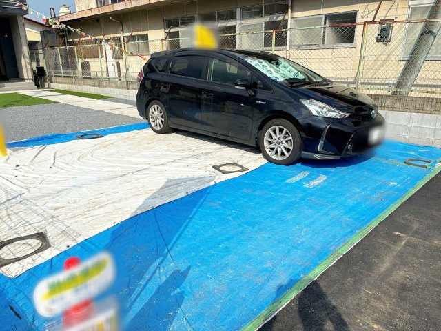 水戸市元吉田町12期　新築戸建て　B号棟の駐車場|4台駐車できるカースペース！