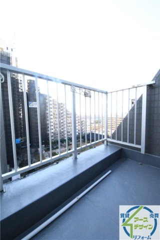 ＹＫハイツ小久保のバルコニー|※類似部屋