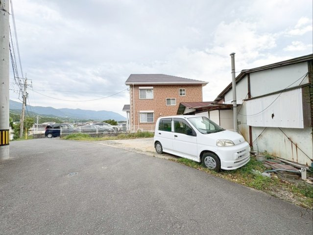 糟屋郡須恵町大字須恵　土地の前面道路含む現地写真|前面道路は私道です！