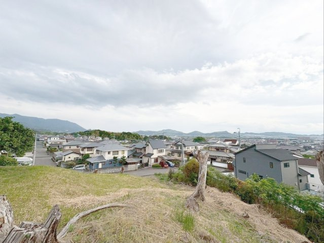 糟屋郡須恵町大字須恵　土地の展望|眺望良好！福岡市内、博多湾まで一望できます！