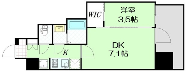 【間取り】 | ファーストフィオーレ九条Ⅱ