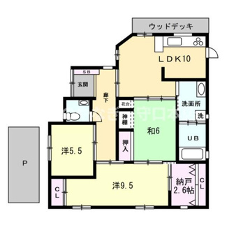 【間取り】 | 河北中町一戸建て
