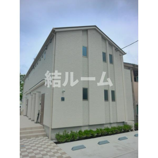 北区堀船２丁目のアパートのエントランス