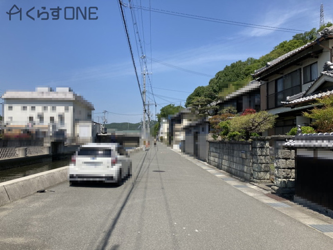 【前面道路含む現地写真】 | 相生市相生1丁目／売土地